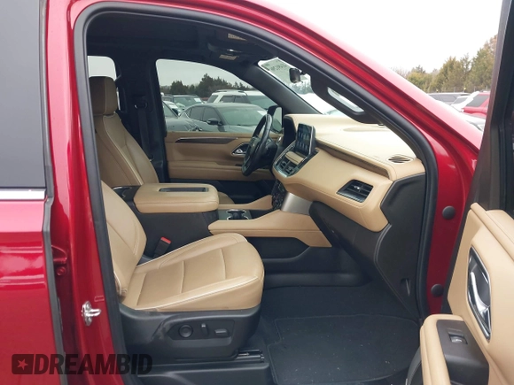 2021 Chevrolet Suburban Premier with VIN 1GNSKFKD7MR223814, listed as a IAAI auction lot 41491296 with 78,739 mi miles and . Bid and sale history available at DreamBid. Image 5.