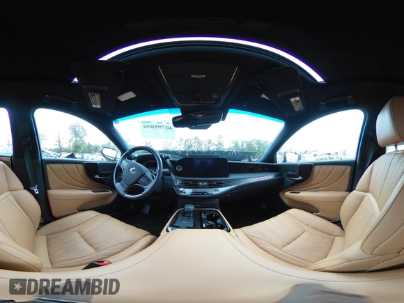 2021 Lexus LS with VIN JTHD51FF7M5013906, listed as a IAAI auction lot 40798850 with 16,535 mi miles. Bid and sale history available at carsss.com. Image 19.