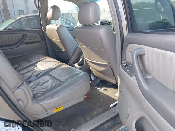 2005 Toyota Sequoia Limited with VIN 5TDZT38A05S248721, listed as a IAAI auction lot 42154610 with 155,469 mi miles and . Bid and sale history available at DreamBid. Image 8.