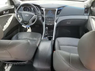 2014 Hyundai Sonata SE with VIN 5NPEC4AC4EH897489, listed as a Copart auction lot 49184125 with 95,840 mi miles and Salvage Title. Bid and sale history available at DreamBid. Image 8.