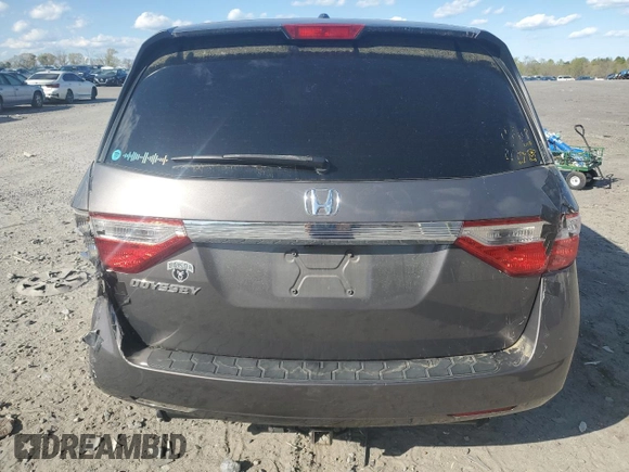 2012 Honda Odyssey EX-L with VIN 5FNRL5H64CB105215, listed as a Copart auction lot 53634125 with 149,310 mi miles and Salvage Title. Bid and sale history available at carsss.com. Image 6.