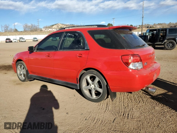 2004 Subaru Impreza Wagon (Natl) WRX Sport with VIN JF1GG29624G811623, listed as a Copart auction lot 86984574 with 187,252 mi miles and Salvage Title. Bid and sale history available at carsss.com. Image 2.