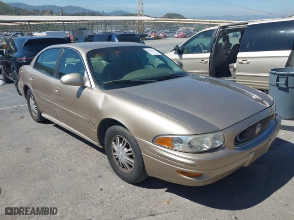 2005 Buick LeSabre Custom with VIN 1G4HP54K55U104244, listed as a IAAI auction lot 42074575 with 146,632 mi miles. Bid and sale history available at carsss.com. Image 1.