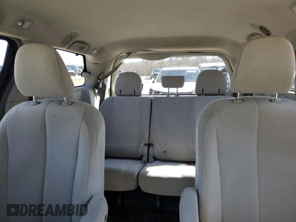 2012 Toyota Sienna LE with VIN 5TDJK3DC6CS045983, listed as a Copart auction lot 48416575 with 266,624 mi miles and Clean Title. Bid and sale history available at carsss.com. Image 10.