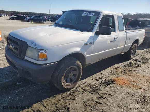 2011 Ford Ranger XL with VIN 1FTKR1ED0BPA26317, listed as a Copart auction lot 45170695 with 280,021 mi miles and Clean Title. Bid and sale history available at carsss.com. Image 1.