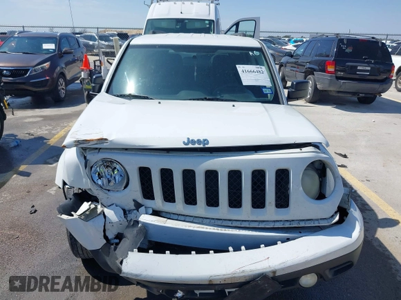 2012 Jeep Patriot Sport with VIN 1C4NJPBAXCD542365, listed as a IAAI auction lot 41666482 with 170,010 mi miles and . Bid and sale history available at DreamBid. Image 6.