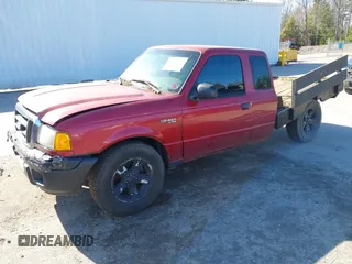 2004 Ford Ranger XL Fleet with VIN 1FTYR15E94PB34344, listed as a IAAI auction lot 41998271 with 302,528 mi miles. Bid and sale history available at carsss.com. Image 2.