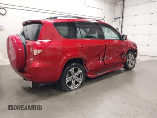 2008 Toyota RAV4 Sport with VIN JTMBK32V186036561, listed as a IAAI auction lot 42110651 with 33,877 mi miles and . Bid and sale history available at DreamBid. Image 4.