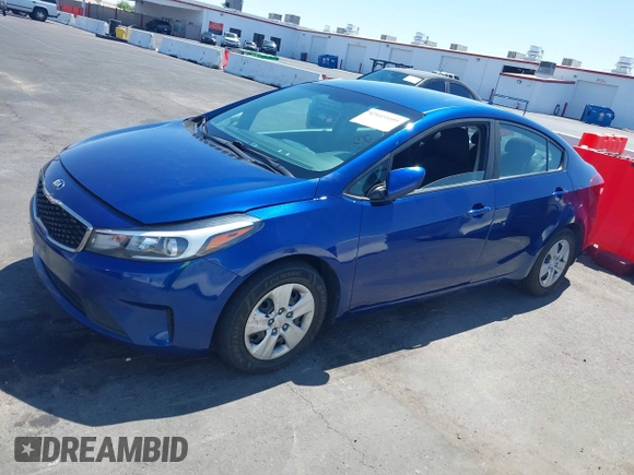 2017 Kia Forte LX with VIN 3KPFK4A77HE137768, listed as a IAAI auction lot 42019109 with 88,324 mi miles. Bid and sale history available at carsss.com. Image 14.