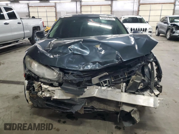 2017 Honda Civic LX with VIN 19XFC2F55HE219300, listed as a Copart auction lot 83662394 with 172,697 mi miles and Salvage Title. Bid and sale history available at DreamBid. Image 5.