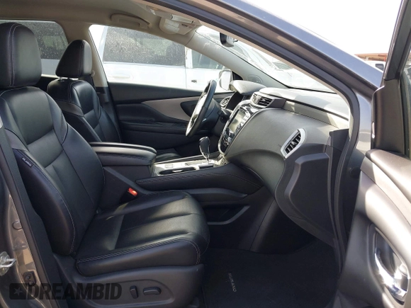 2023 Nissan Murano SL with VIN 5N1AZ2CJ7PC109327, listed as a IAAI auction lot 41854241 with 55,744 mi miles and . Bid and sale history available at DreamBid. Image 5.