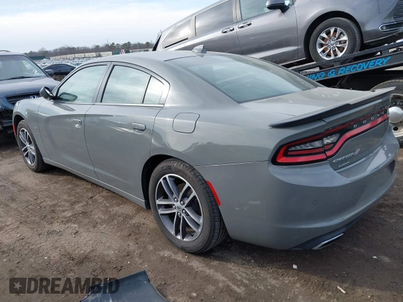 2018 Dodge Charger GT with VIN 2C3CDXJGXJH129791, listed as a IAAI auction lot 41638859 with 53,176 mi miles. Bid and sale history available at carsss.com. Image 3.