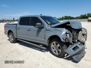 2019 Ford F-150 XL with VIN 1FTEW1CP6KKD12348, listed as a Copart auction lot 56765785 with 69,922 mi miles and Salvage title. Bid and sale history available at DreamBid. Image 4.