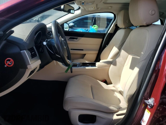 2016 Jaguar XF 35t Premium with VIN SAJBD4BV9GCY11710, listed as a Copart auction lot 66193324 with 36,460 mi miles and Salvage Title. Bid and sale history available at carsss.com. Image 7.