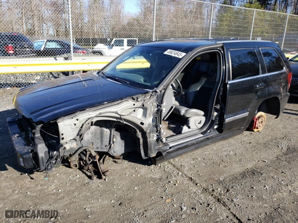 2007 Jeep Grand Cherokee SRT-8 with VIN 1J8HR78347C513091, listed as a Copart auction lot 49624845 with 0 mi miles and Salvage Title. Bid and sale history available at carsss.com. Image 1.