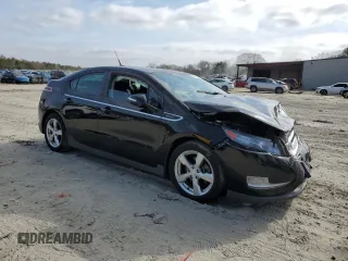 2012 Chevrolet Volt with VIN 1G1RA6E44CU116794, listed as a Copart auction lot 49116705 with 136,015 mi miles and Salvage Title. Bid and sale history available at carsss.com. Image 4.