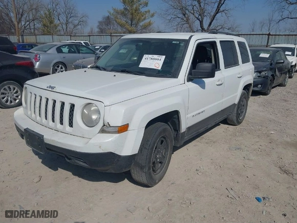 2014 Jeep Patriot Sport with VIN 1C4NJRBB7ED532447, listed as a IAAI auction lot 41780004 with 248,768 mi miles. Bid and sale history available at carsss.com. Image 2.