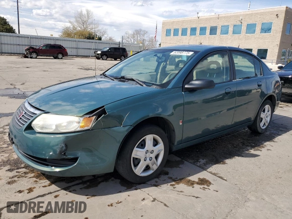 2006 Saturn ION with VIN 1G8AJ58F46Z140025, listed as a Copart auction lot 52098775 with 138,121 mi miles and Salvage Title. Bid and sale history available at carsss.com. Image 1.