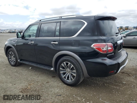 2018 Nissan Armada SL z VIN JN8AY2NC1JX502296, wystawiony jako Copart lot #53389055 z przebiegiem 129 237 mil mil oraz Czysty tytuł • Clean title. Historia ofert i sprzedaży dostępna na DreamBid. Obrazek 2.