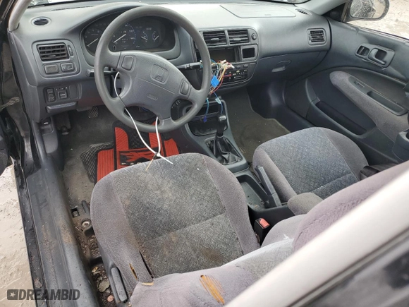 1996 Honda Civic EX with VIN 1HGEJ8149TL000909, listed as a Copart auction lot 86642394 with 178,900 mi miles and Salvage Title. Bid and sale history available at carsss.com. Image 8.
