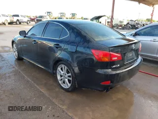 2006 Lexus IS 350 with VIN JTHBE262262002620, listed as a IAAI auction lot 42111981 with Not Provided miles and . Bid and sale history available at DreamBid. Image 3.