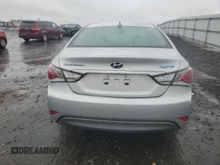 2012 Hyundai Sonata Hybrid with VIN KMHEC4A44CA020400, listed as a Copart auction lot 52800445 with 89,972 mi miles and Salvage Title. Bid and sale history available at DreamBid. Image 6.
