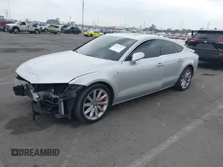 2013 Audi A7 3.0 Premium Plus with VIN WAUYGAFC7DN076830, listed as a IAAI auction lot 41447727 with 107,517 mi miles. Bid and sale history available at carsss.com. Image 2.