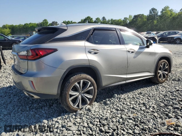 2019 Lexus RX 350 with VIN 2T2BZMCA8KC182934, listed as a Copart auction lot 55327195 with 65,746 mi miles and Salvage title. Bid and sale history available at DreamBid. Image 3.