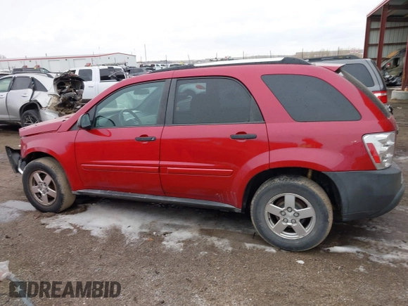 2005 Chevrolet Equinox LS with VIN 2CNDL23F656022549, listed as a IAAI auction lot 41744319 with 151,935 mi miles. Bid and sale history available at carsss.com. Image 14.