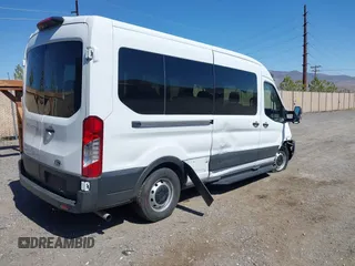 2023 Ford Transit Passenger XL with VIN 1FBAX2C88PKC01760, listed as a IAAI auction lot 42161687 with 15,680 mi miles and . Bid and sale history available at DreamBid. Image 4.