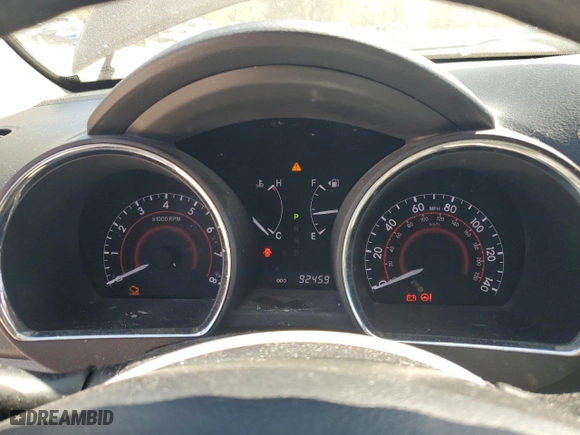 2013 Toyota Highlander with VIN 5TDZK3EHXDS142277, listed as a Copart auction lot 49280485 with 92,459 mi miles and Salvage Title. Bid and sale history available at carsss.com. Image 9.