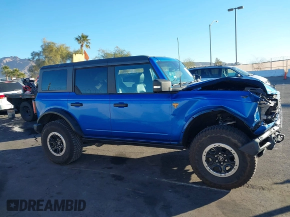 2022 Ford Bronco z VIN 1FMEE5DPXNLB37346, wystawiony jako IAAI lot #41346731 z przebiegiem 20 709 mil mil oraz . Historia ofert i sprzedaży dostępna na DreamBid. Obrazek 14.