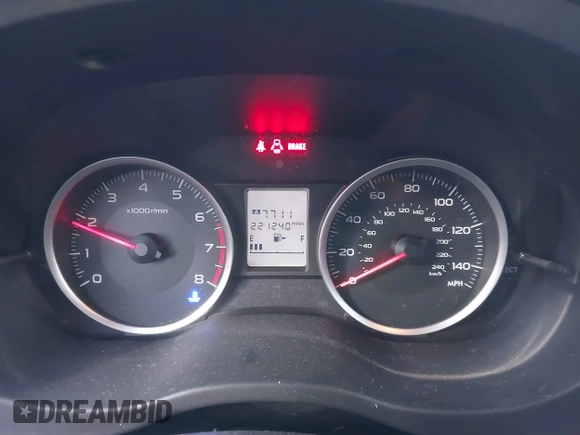 2015 Subaru Forester 2.5i with VIN JF2SJAAC3FG425704, listed as a IAAI auction lot 41220979 with 221,240 mi miles. Bid and sale history available at carsss.com. Image 7.