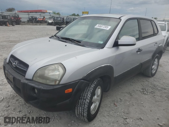 2005 Hyundai Tucson GLS с VIN KM8JN12DX5U107905, выставлен на аукционе Copart как лот 54607205 с пробегом 128 394 миль миль и Списание • Salvage title. История ставок и продаж доступна на DreamBid. Изображение 1.