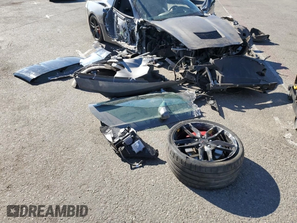 2016 Chevrolet Corvette 3LT with VIN 1G1YF2D78G5122230, listed as a Copart auction lot 78964074 with 0 mi miles and Salvage Title. Bid and sale history available at carsss.com. Image 14.