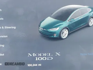 2018 Tesla Model X 75D with VIN 5YJXCDE28JF142509, listed as a IAAI auction lot 41993444 with 100,244 mi miles and . Bid and sale history available at carsss.com. Image 15.