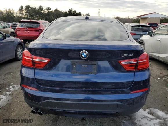2015 BMW X4 xDrive28i with VIN 5UXXW3C55F0M88293, listed as a Copart auction lot 41791505 with 111260 miles and Salvage Title. Bid and sale history available at carsss.com. Image 6.