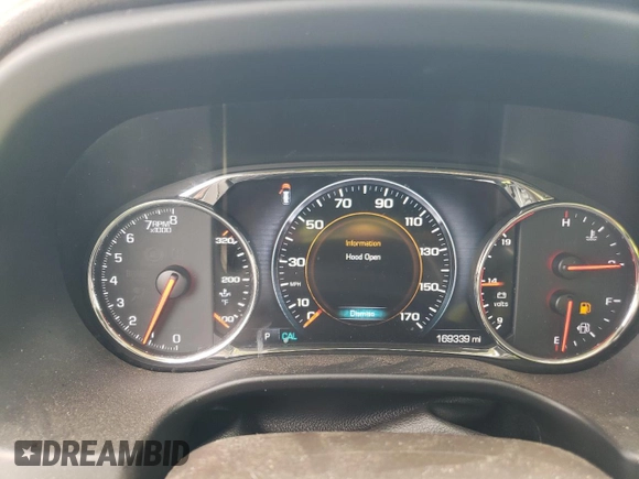 2017 GMC Acadia Denali with VIN 1GKKNPLSXHZ191227, listed as a Copart auction lot 55294825 with 169,339 mi miles and Salvage title. Bid and sale history available at DreamBid. Image 9.