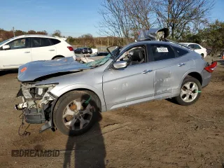 2011 Honda Accord Crosstour EX-L with VIN 5J6TF2H58BL001142, listed as a Copart auction lot 76828004 with 0 mi miles and Salvage Title. Bid and sale history available at carsss.com. Image 1.