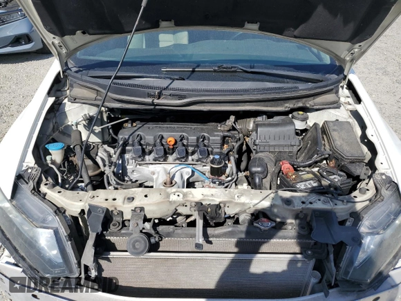 2013 Honda Civic LX with VIN 2HGFG3B58DH531854, listed as a Copart auction lot 55181935 with 103,354 mi miles and Salvage Title. Bid and sale history available at DreamBid. Image 11.