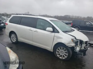 2011 Toyota Sienna XLE with VIN 5TDDK3DC8BS028341, listed as a Copart auction lot 51508345 with 178,411 mi miles and Salvage Title. Bid and sale history available at carsss.com. Image 4.