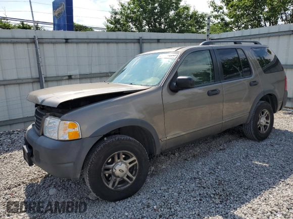 2003 Ford Explorer XLS with VIN 1FMZU72K43UB12036, listed as a Copart auction lot 61124985 with 210,901 mi miles and Salvage title. Bid and sale history available at DreamBid. Image 1.