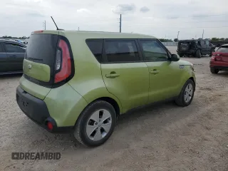 2015 Kia Soul with VIN KNDJN2A24F7757372, listed as a Copart auction lot 53834305 with 112,603 mi miles and Salvage Title. Bid and sale history available at DreamBid. Image 3.