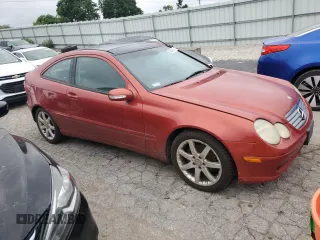 2002 Mercedes-Benz C 230/260/280/320 with VIN WDBRN47J72A327957, listed as a Copart auction lot 66282164 with 77,014 mi miles and Salvage Title. Bid and sale history available at DreamBid. Image 4.