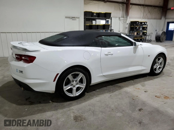 2022 Chevrolet Camaro 1LT with VIN 1G1FB3DX0N0105148, listed as a Copart auction lot 79677594 with 57,035 mi miles and Clean Title. Bid and sale history available at carsss.com. Image 3.