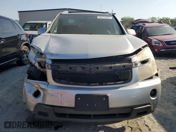 2008 Chevrolet Equinox LT z VIN 2CNDL53F086308483, wystawiony jako Copart lot #55274335 z przebiegiem 170 749 mil mil oraz Szkoda całkowita • Salvage title. Historia ofert i sprzedaży dostępna na DreamBid. Obrazek 5.