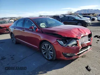 2017 Lincoln MKZ Select with VIN 3LN6L5C98HR631742, listed as a Copart auction lot 87485554 with 166,763 mi miles and Salvage title. Bid and sale history available at DreamBid. Image 4.