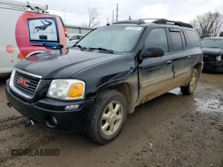 2005 GMC Envoy SLT z VIN 1GKET16S656195378, wystawiony jako Copart lot #81294034 z przebiegiem 146 251 mil mil oraz Czysty tytuł • Clean title. Historia ofert i sprzedaży dostępna na DreamBid. Obrazek 1.