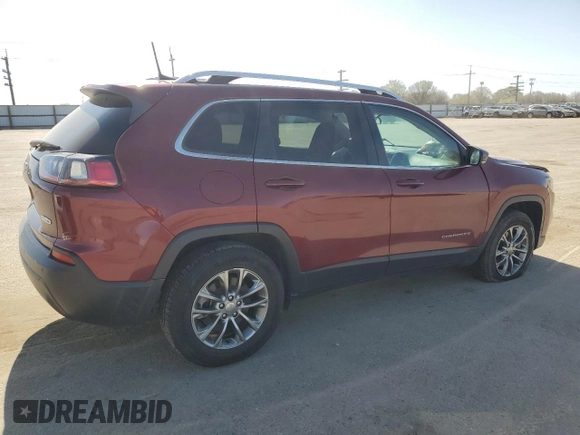 2019 Jeep Cherokee Latitude Plus with VIN 1C4PJMLB6KD477950, listed as a Copart auction lot 52033785 with 78,214 mi miles and Salvage Title. Bid and sale history available at carsss.com. Image 3.
