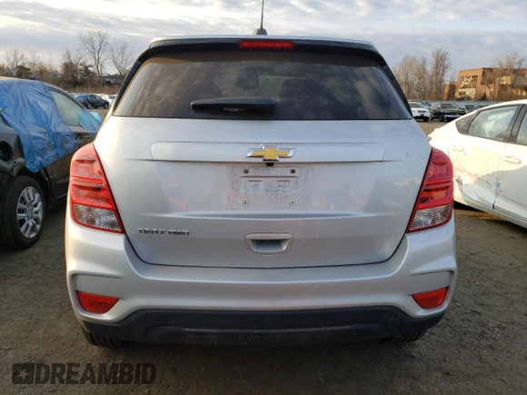 2020 Chevrolet Trax LS with VIN KL7CJNSBXLB324150, listed as a Copart auction lot 48344155 with 31,707 mi miles and Salvage Title. Bid and sale history available at carsss.com. Image 6.